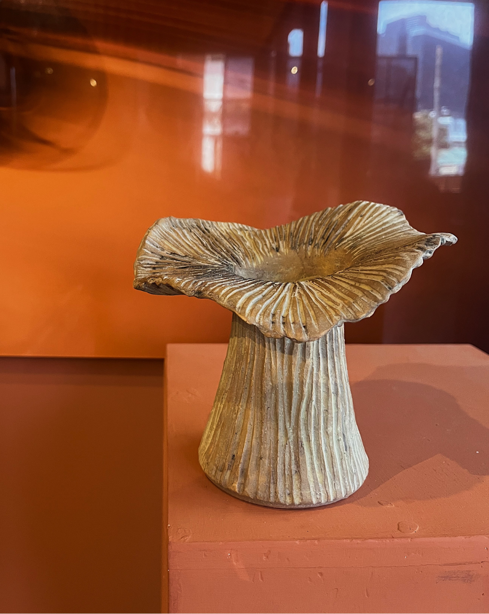 Fungi Fleur Vase color Gris