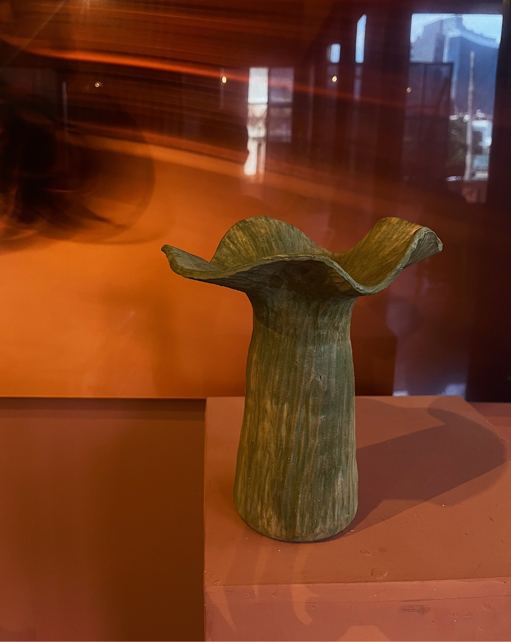 Fungi Fleur Vase color Verde
