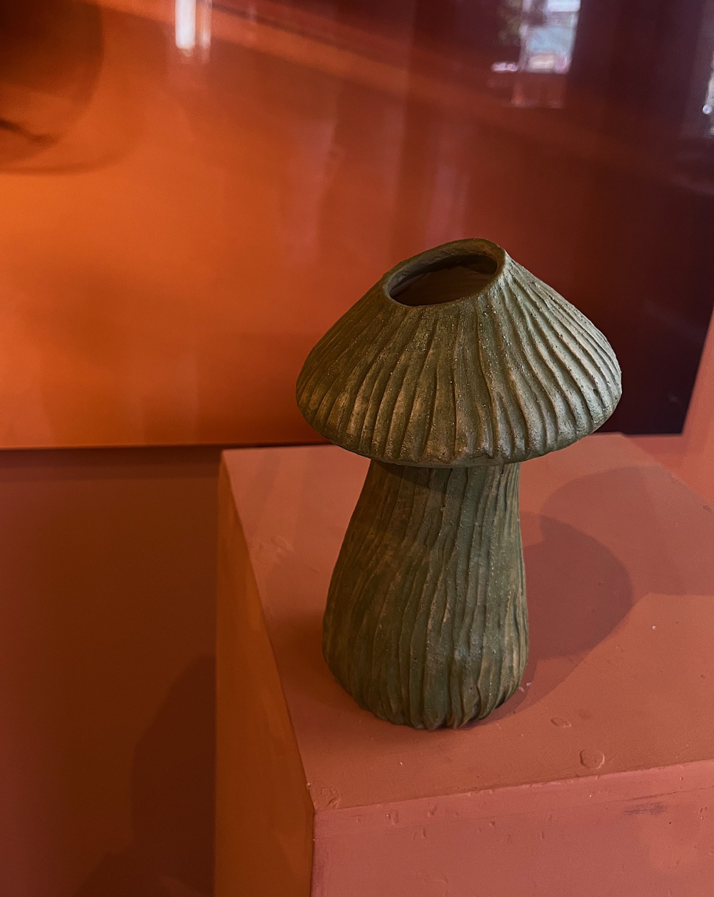 Fungi Vase color Verde