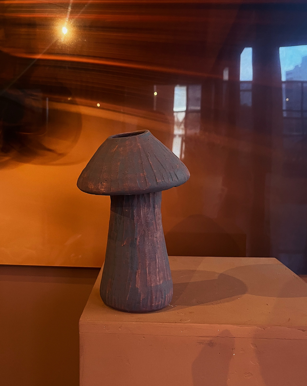 Fungi Vase color Violeta