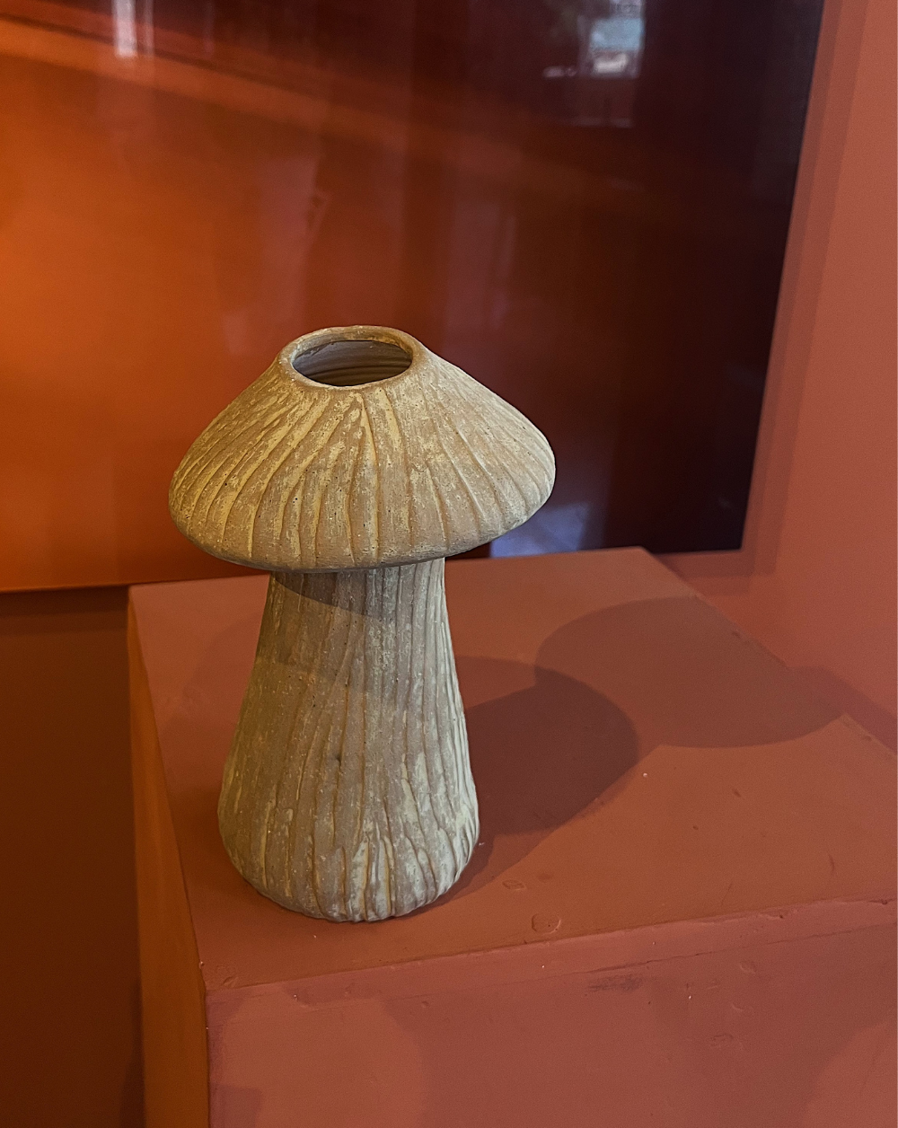 Fungi Vase color Gris