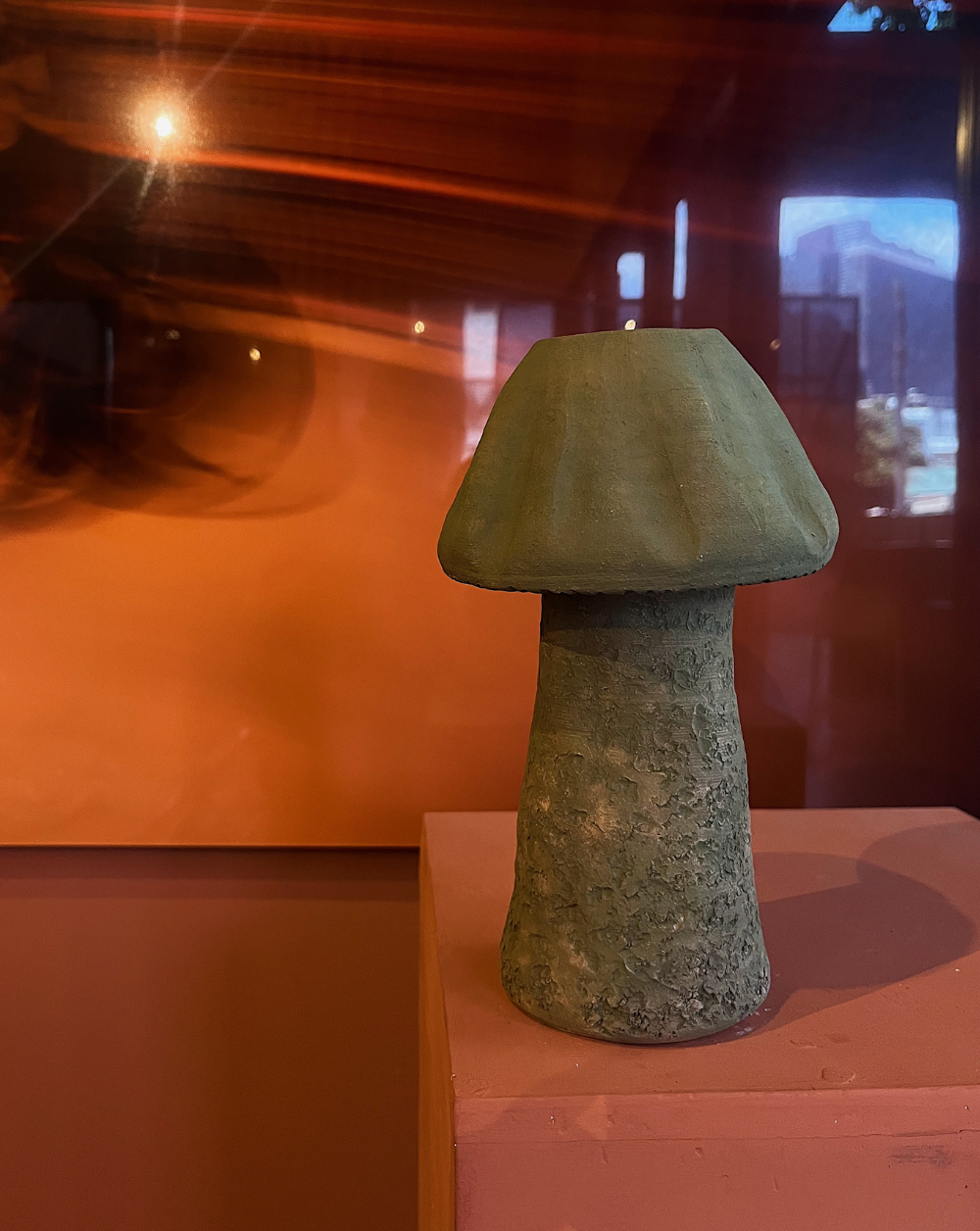 Fungi Vase color Verde