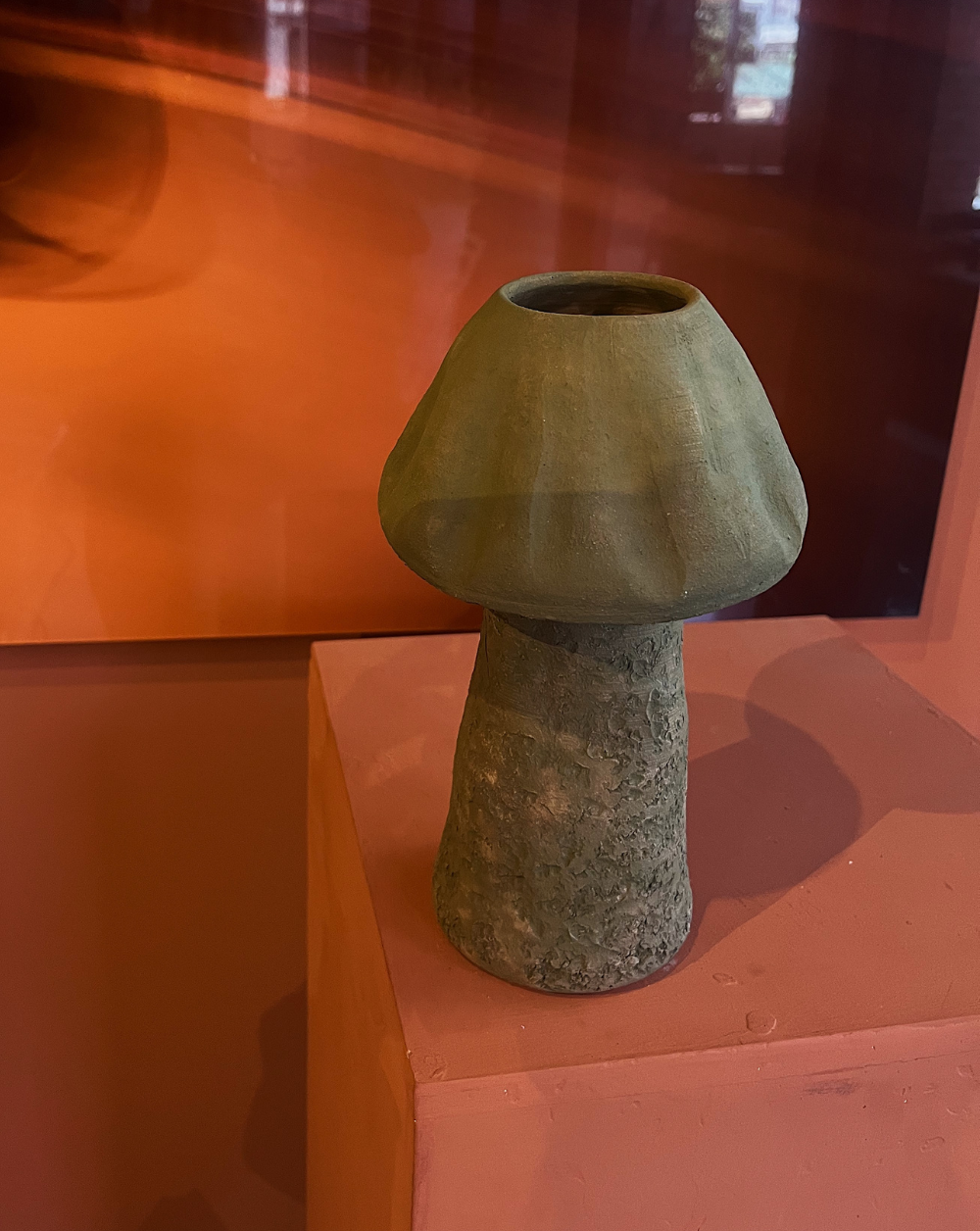 Fungi Vase color Verde