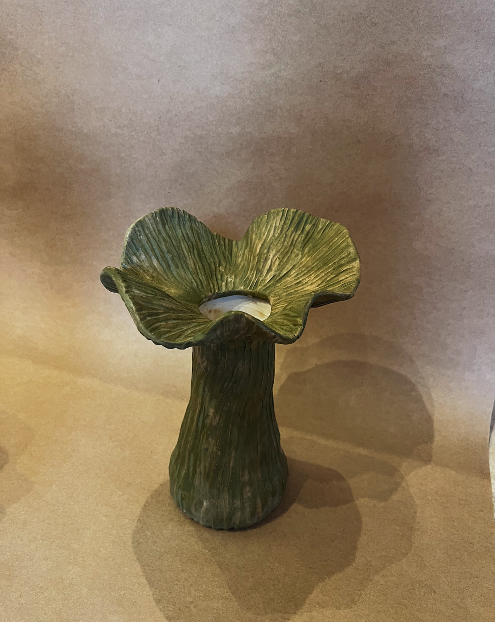 Fungi Fleur Vase color Verde
