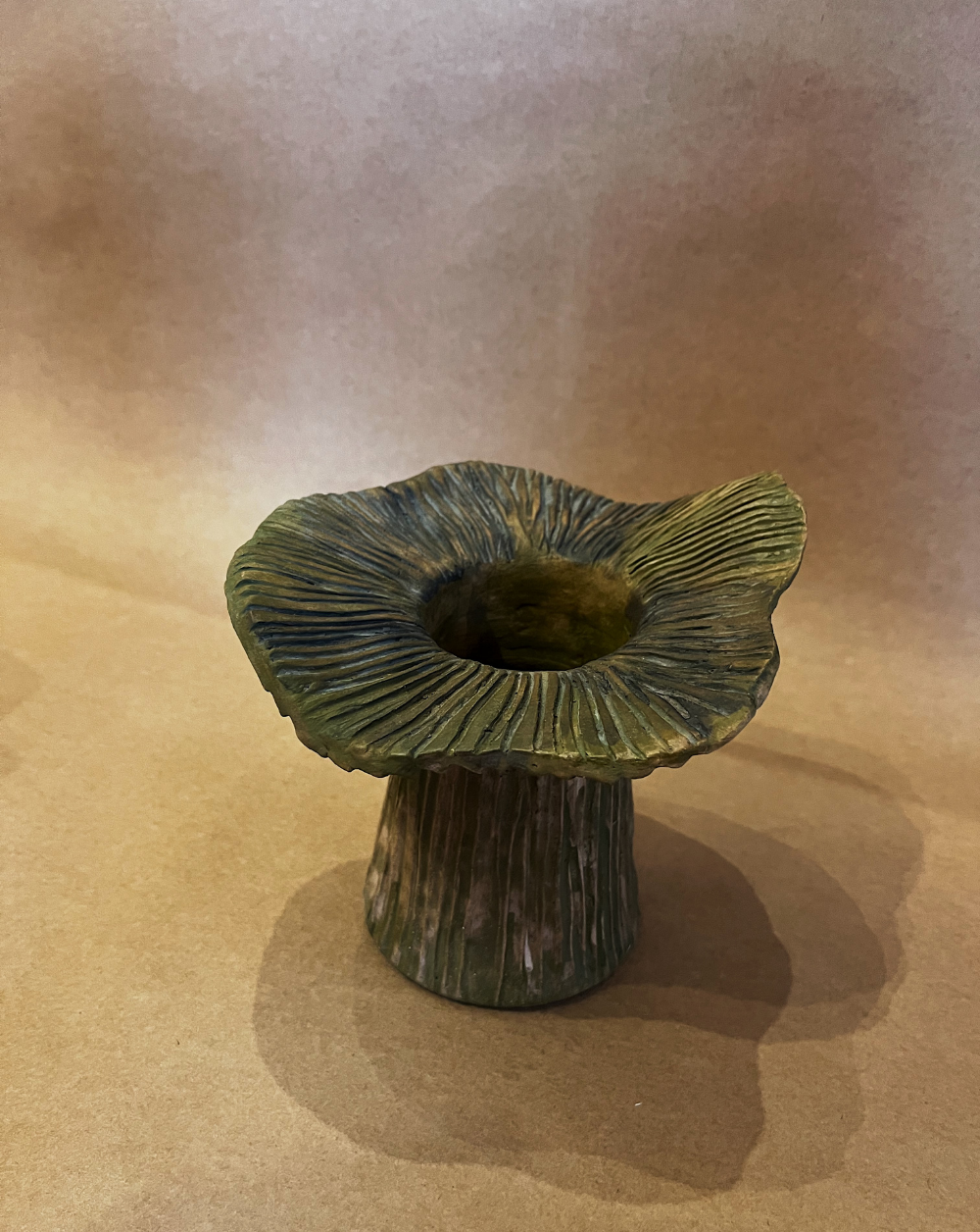 Fungi Fleur Vase color Verde