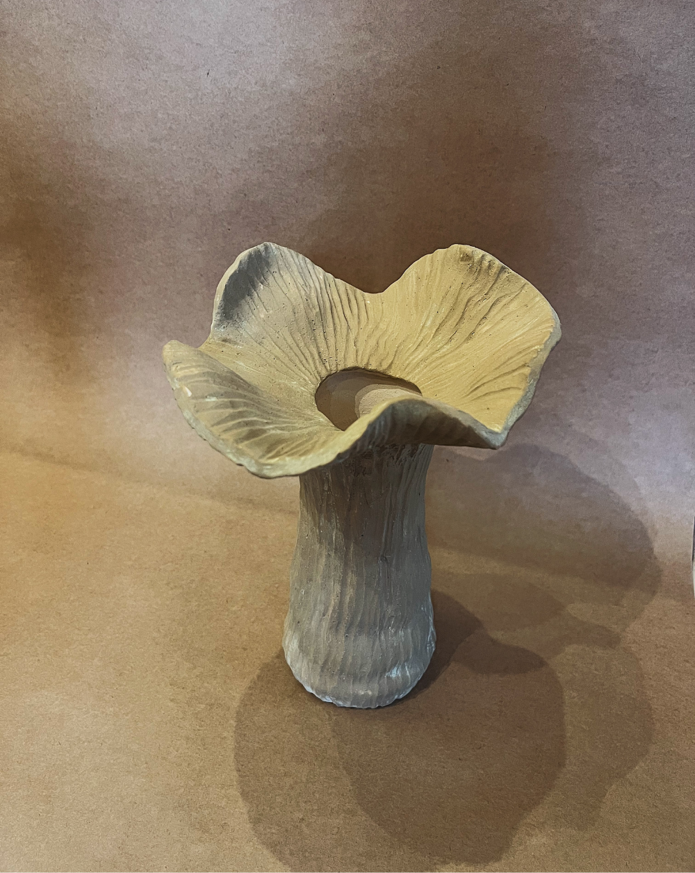 Fungi Fleur Vase color Gris