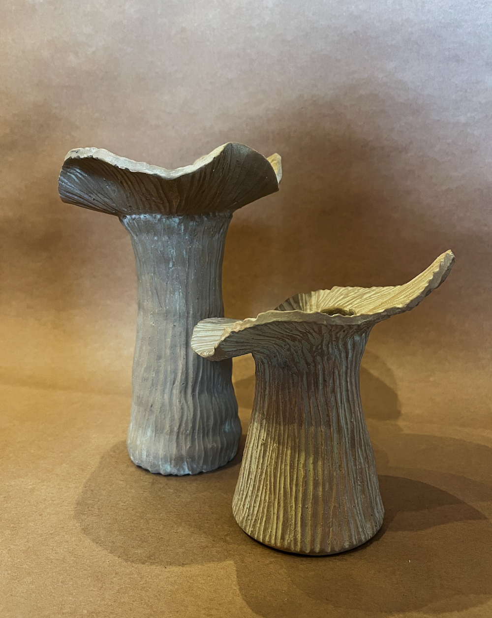 Fungi Fleur Vase color Gris