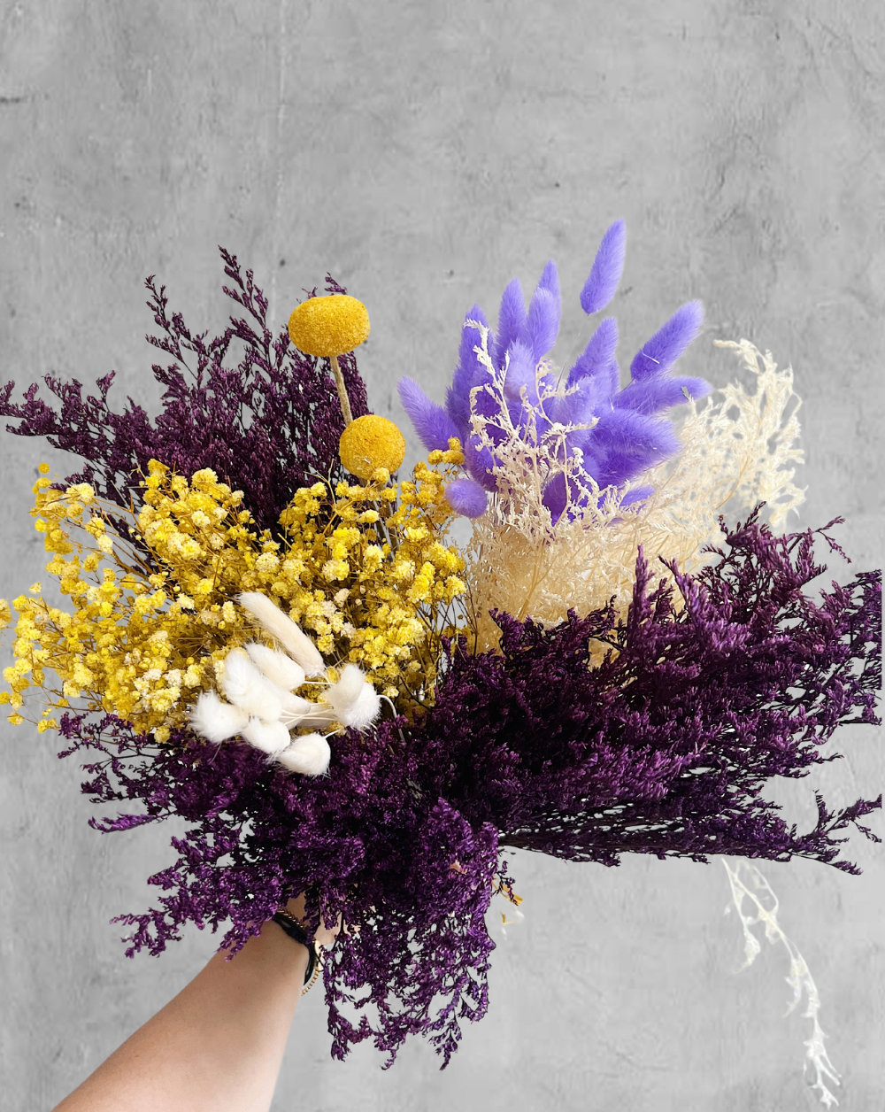Colitas de Conejo Morado Claro