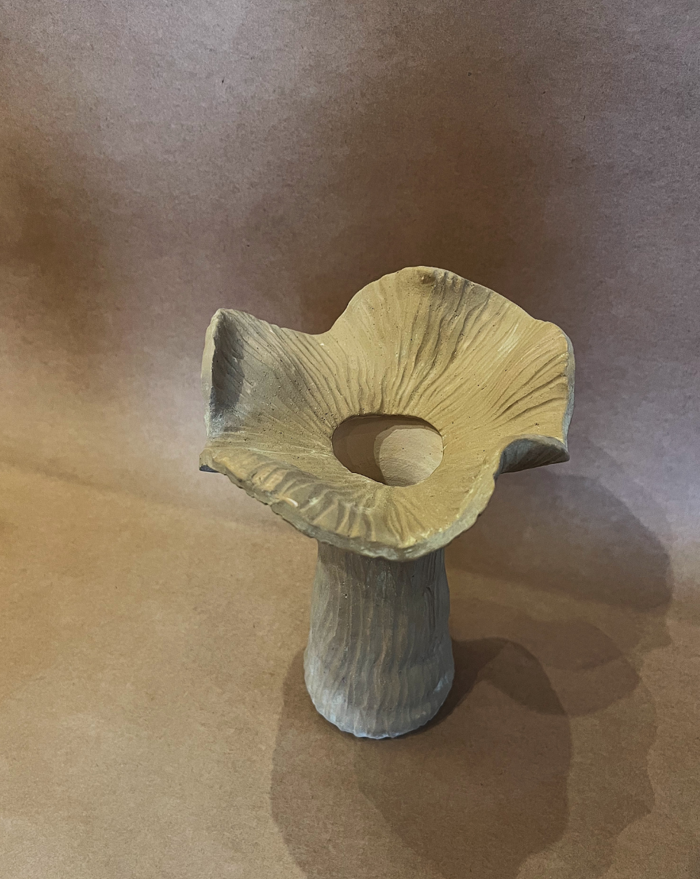Fungi Fleur Vase color Gris