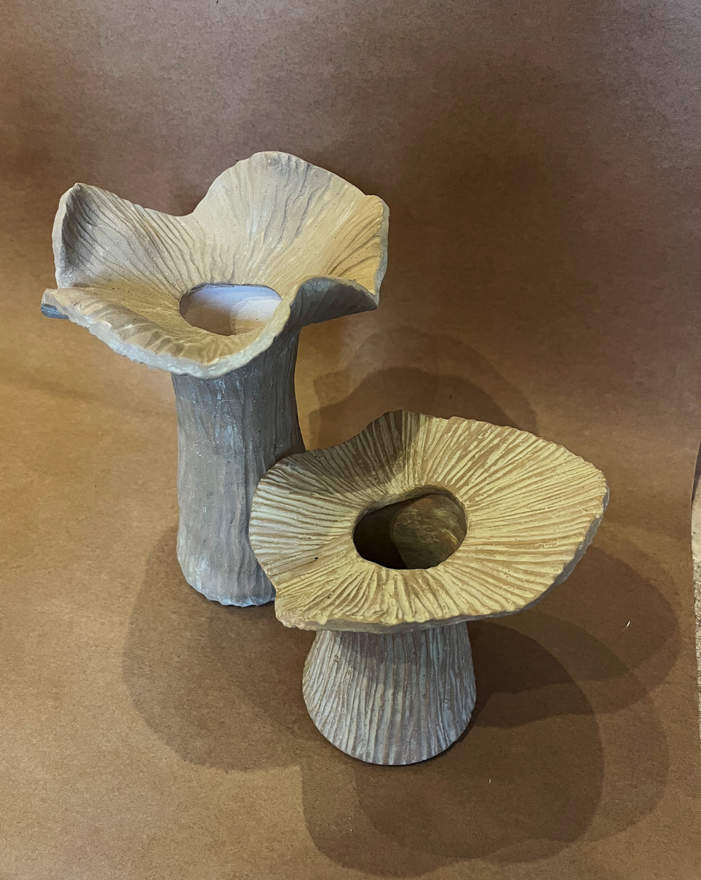 Fungi Fleur Vase color Gris