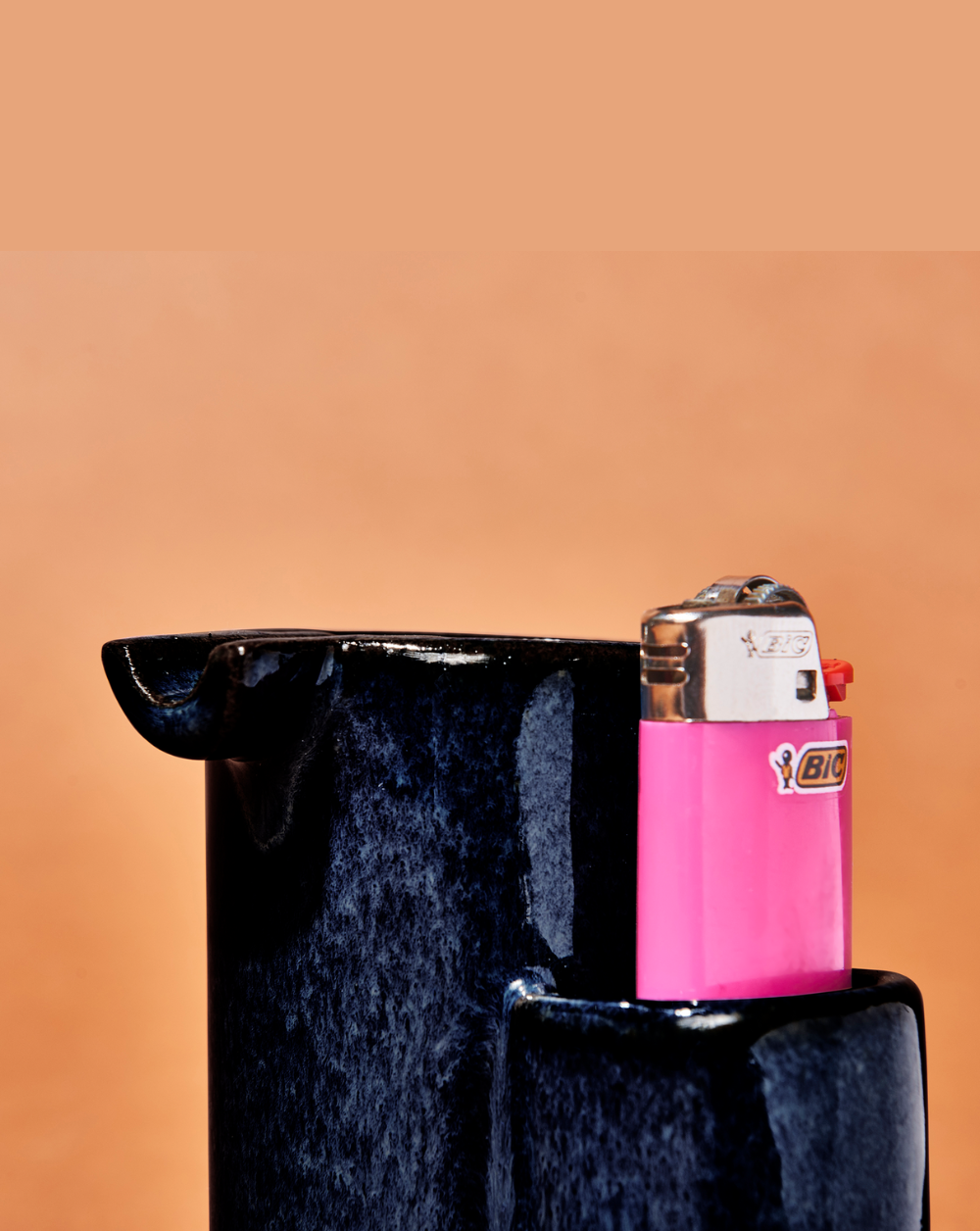 Sidecar Ashtray by Seth (Color: Navy)