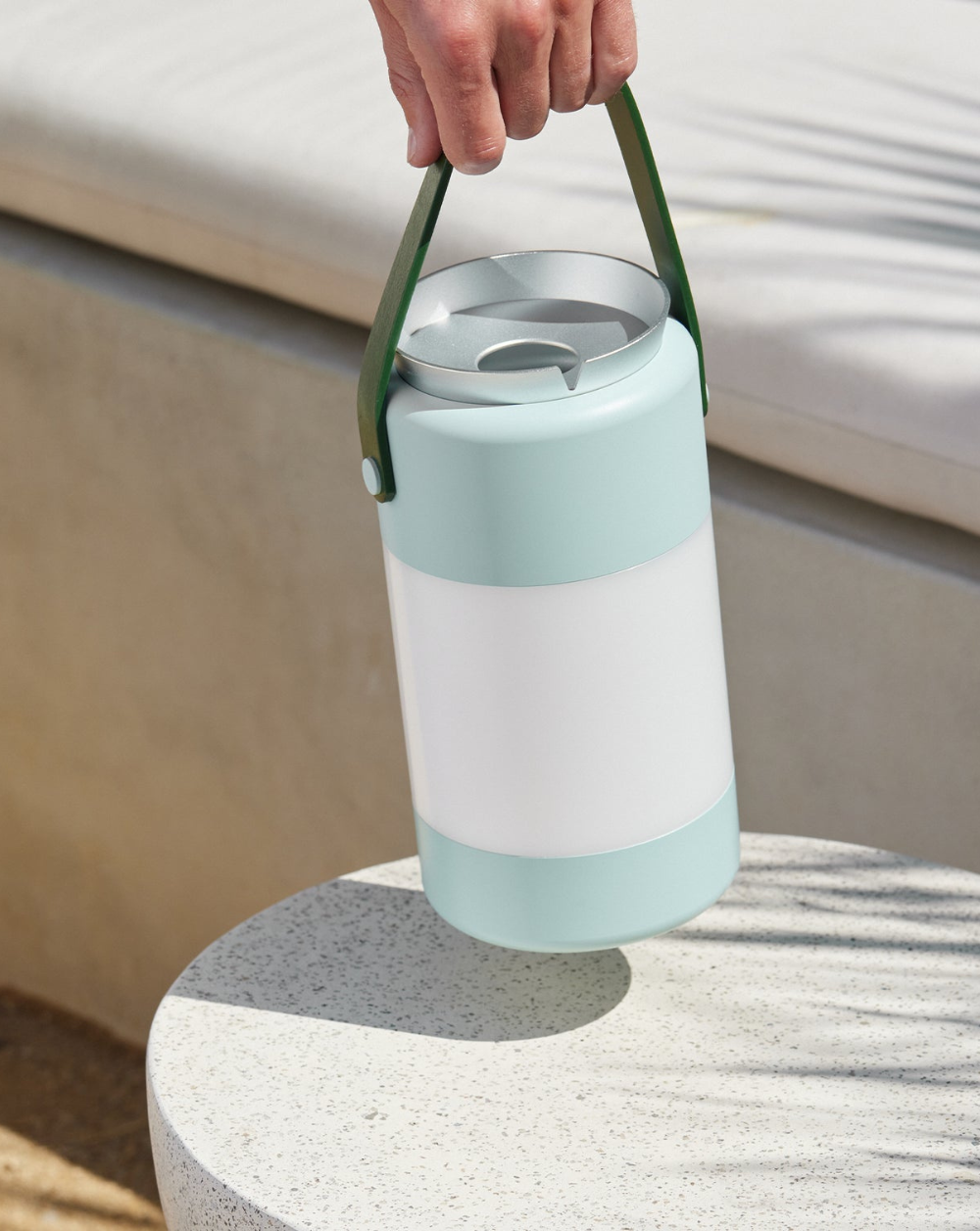 Stack Lantern Ashtray (Color: Sky Blue)
