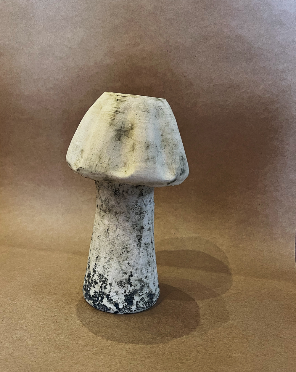 Fungi Vase color Gris Manchado