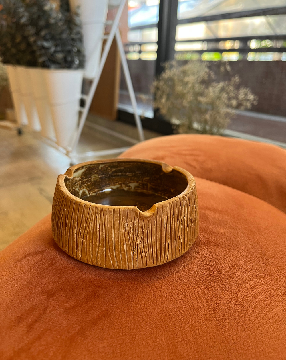 Classic Fungi Ashtray color Mostaza