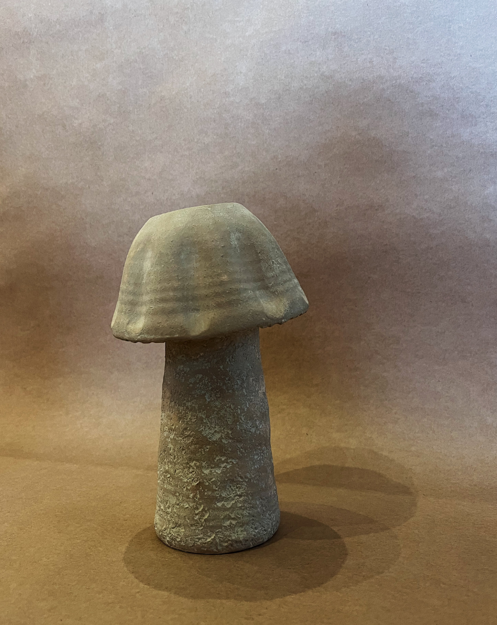 Fungi Vase color Gris