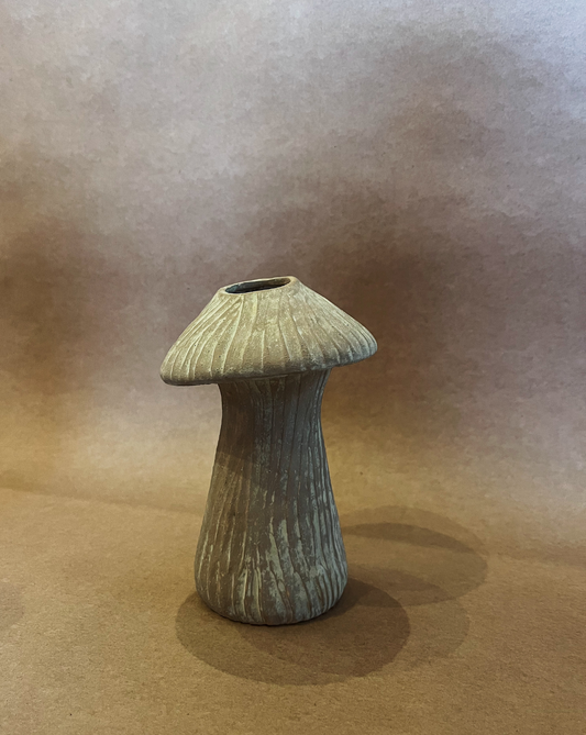 Fungi Vase color Gris