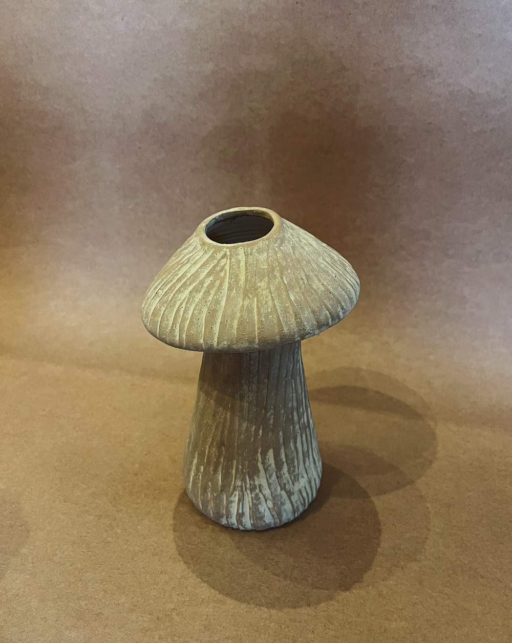 Fungi Vase color Gris