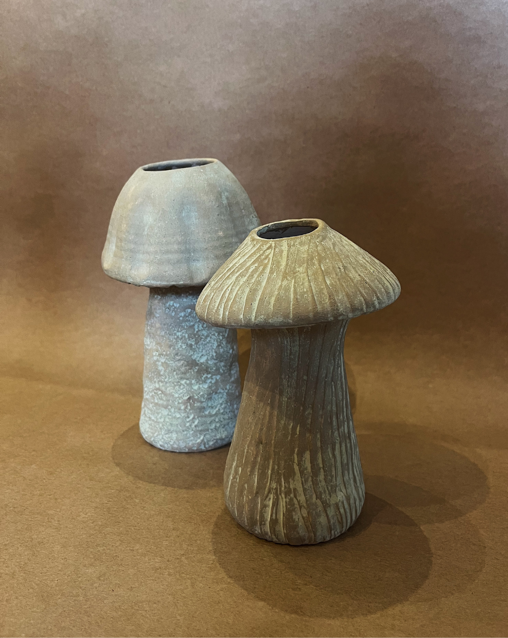 Fungi Vase color Gris