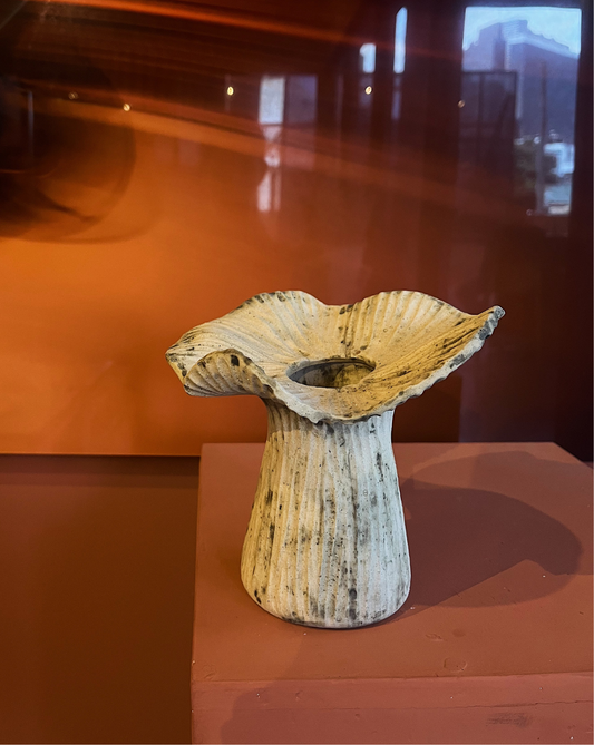 Fungi Fleur Vase color Gris Manchado