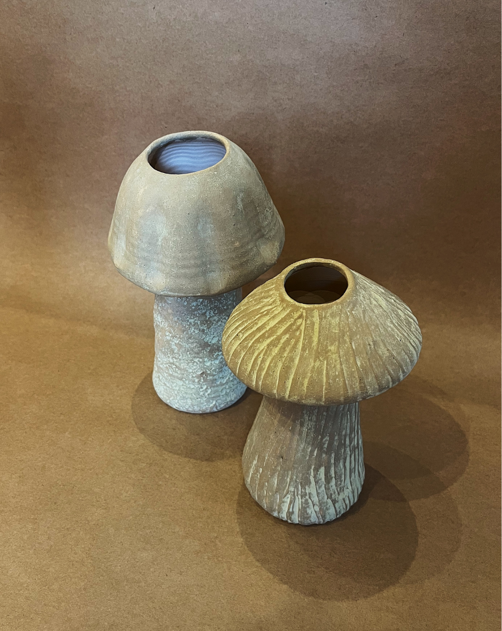 Fungi Vase color Gris