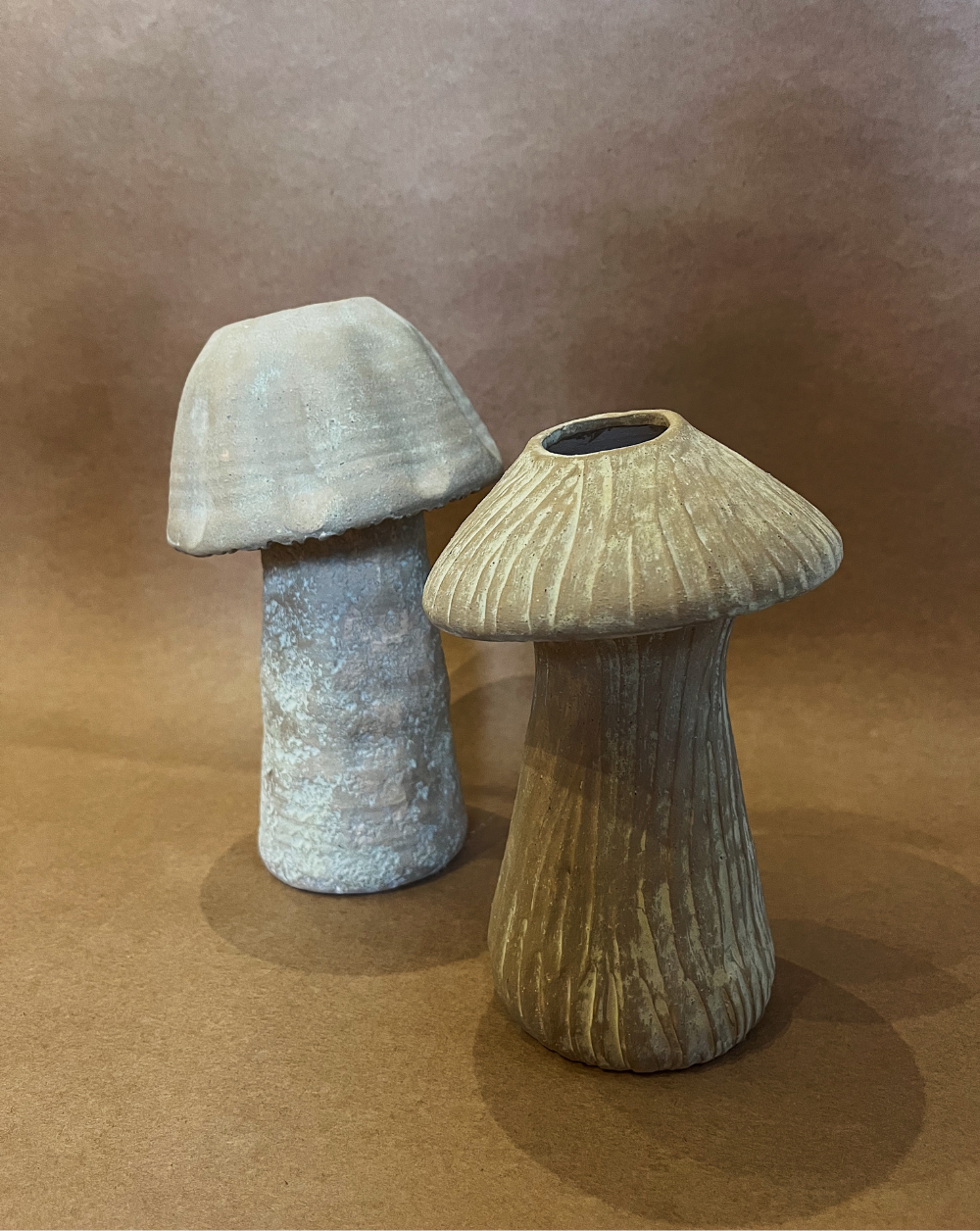 Fungi Vase color Gris