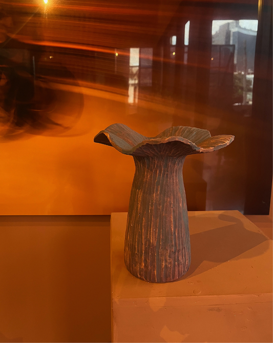 Fungi Fleur Vase color violeta