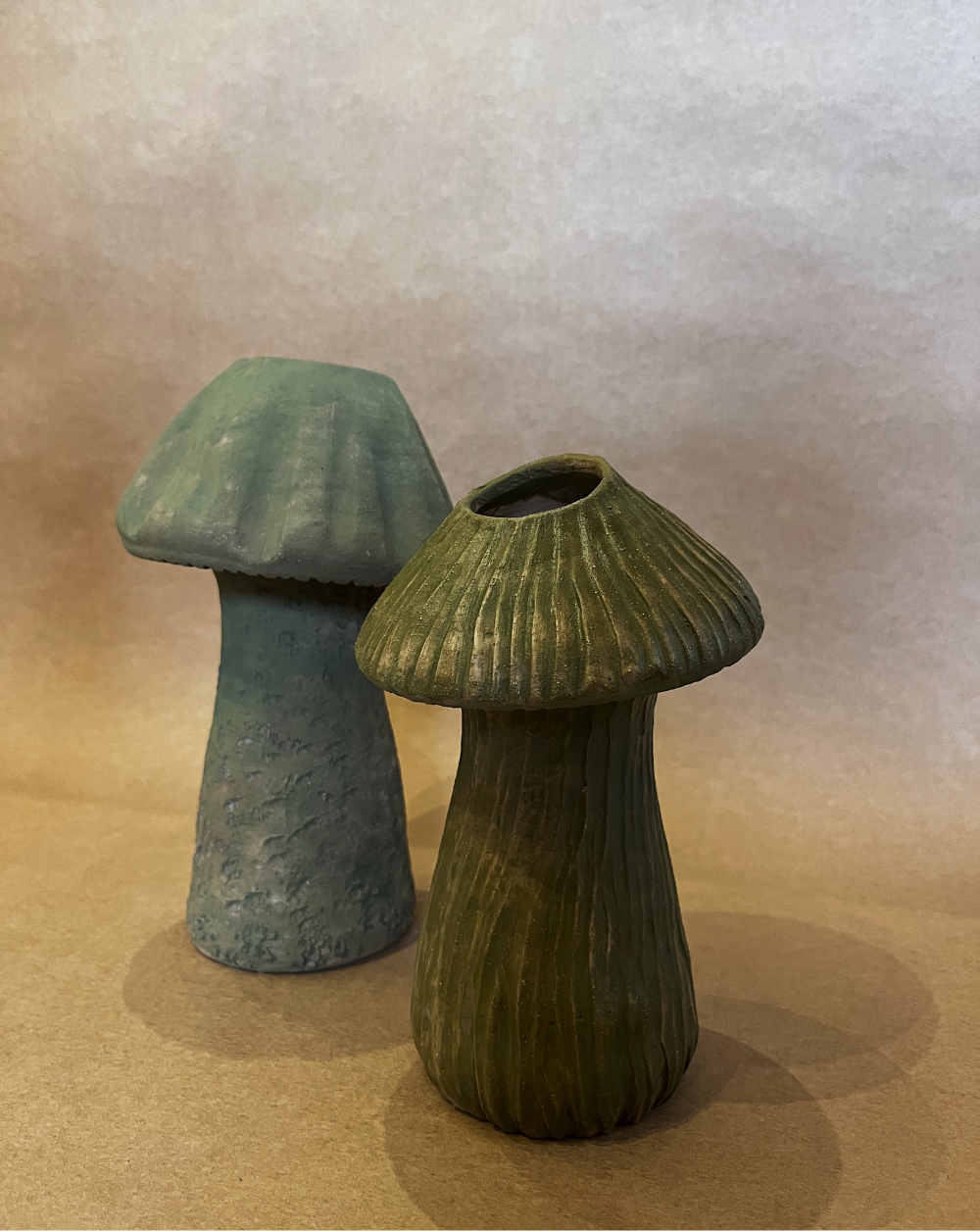 Fungi Vase color Verde