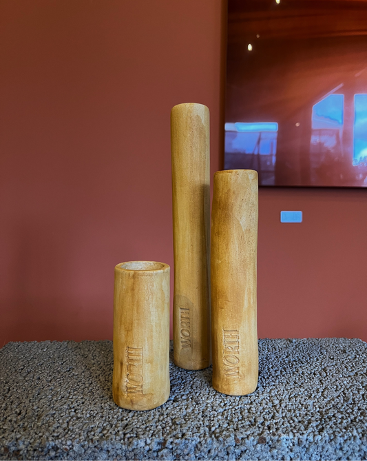 Cilindro Mostaza (Set de 3)