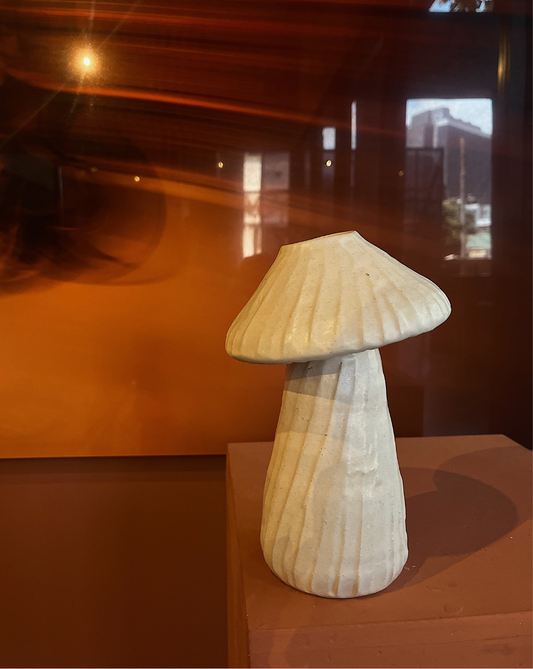 Fungi Vase color crudo