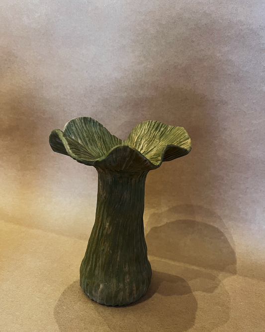 Fungi Fleur Vase color Verde