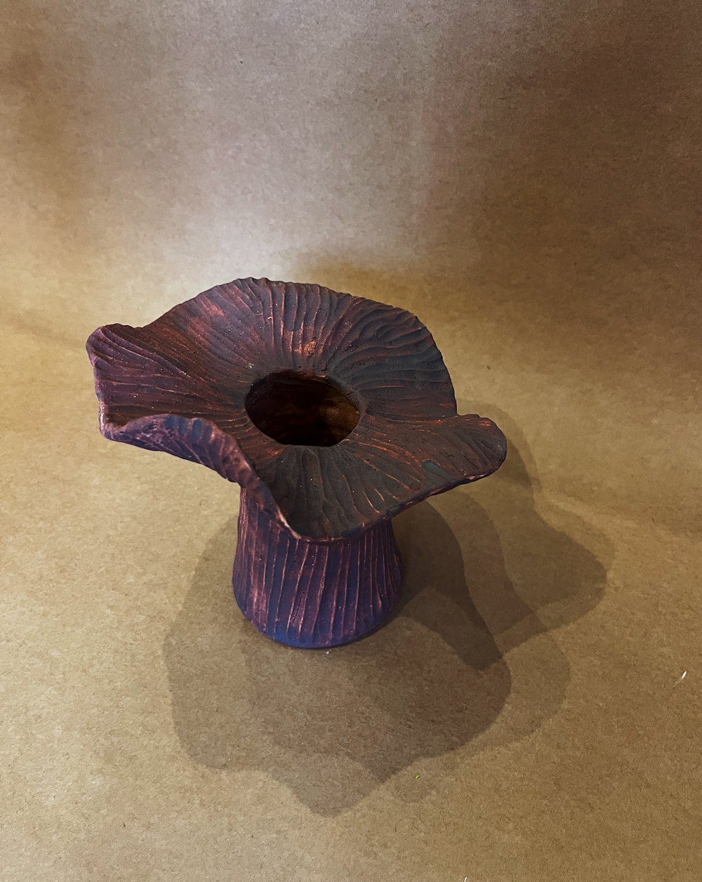 Fungi Fleur Vase color violeta