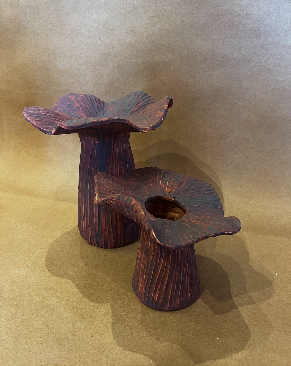 Fungi Fleur Vase color violeta