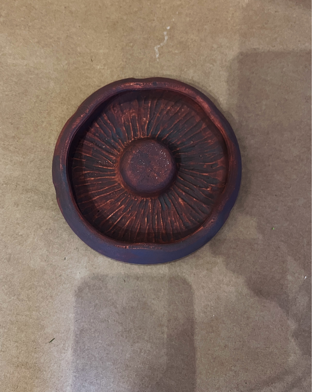 Fungi Ashtray color Violeta